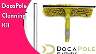 DocaPole 624 Foot Extension Pole  Window Washer Combo  Ceiling Fan Duster amp Cleaner [upl. by Alleiram]