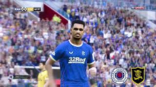 Rangers vs Livingston  Scottish Premier League 202324  Highlights PES 21 [upl. by Blum]