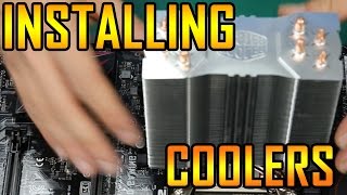 quotHOW TO INSTALL AN AFTERMARKET COOLERquot Dino PC [upl. by Prager743]