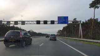 Dashcam Beelden Ede A12 Nabij Ede 》A30 Knooppunt Maanderbroek [upl. by Oznerol]