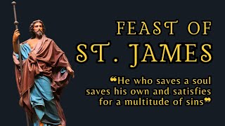 Feast of Saint James  25th July 2024 700 AM  Fr Peter Fernandes [upl. by Tychonn]