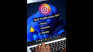 Instagram bell notification settings🔔📱BellNotifications [upl. by Isidor]