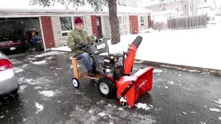 Riding snowblower [upl. by Audrit]