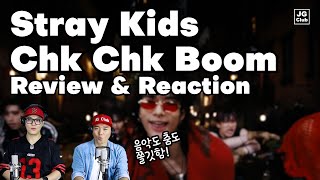 리액션  스트레이키즈 Stray Kids  Chk Chk Boom 프로듀서와 안무가 [upl. by Aleuname]