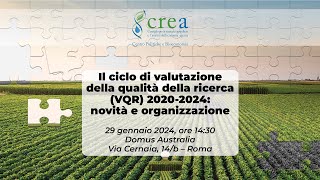 Il ciclo di valutazione della qualità della ricerca VQR 20202024 novità e organizzazione [upl. by Charlton]