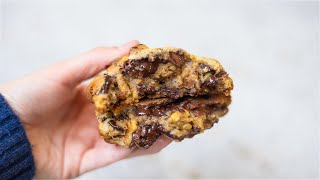 Copycat Levain Chocolate Chip Walnut Cookie Recipe [upl. by Durward787]