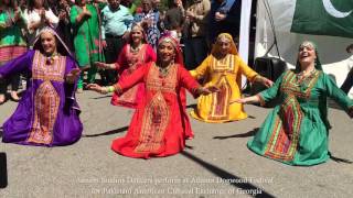 Balochi Dance Performance by Sanam Studios at Atlanta Dogwood Festival 2016 [upl. by Dirrej]