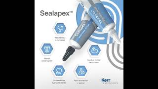 CEMENTO ENDODONTICO SEALAPEX  KERR [upl. by Kahcztiy414]