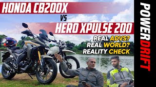 Honda CB200X vs Xpulse 200  We have a winner  PowerDrift [upl. by Nnazus194]