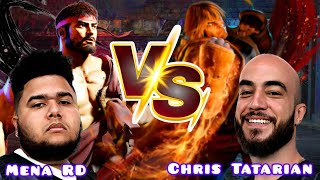 SF6 ▰ Mena RD Ryu  VS Chris Tatarian  Ken  ▰ High Level Gameplay [upl. by Paddie]