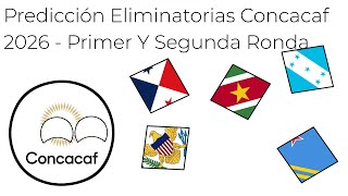 Prediccion Eliminatorias CONCACAF 2026 Ronda 1 y 2  Countryballs [upl. by Kaufman105]