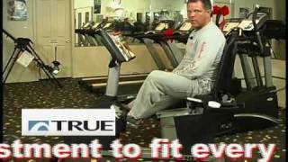 TruePS50 Recumbent Bike  SouthFit TV [upl. by Nerval]