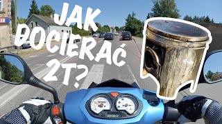 Jak najlepiej docierać skuter 2T   Edzio MotoVlog26 [upl. by Sitof808]