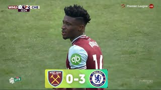 KUDUS VS CHELSEA PERFORMANCE…DISALLOWED GOAL…KUDUS VS CUCURELLA  WEST HAM 03 CHELSEA [upl. by Duvall969]