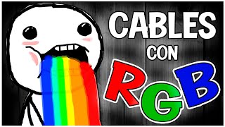 Si te gusta el RGB MIRA ESTO ➡️ CABLES extensores RGB [upl. by Selle]