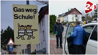 Darum kontrollierte die Polizei am Mittwochmorgen verstärkt an den Schulwegen [upl. by Shaddock]