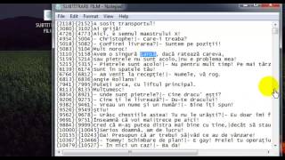 Cum sa adaugi diacritice unei subtitrari HD [upl. by Esdnyl471]