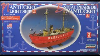 195 Lindberg Nantucket Light Ship Kit 70860 [upl. by Amaras]