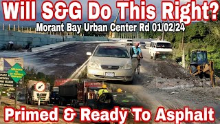 WOW Road Leading To Morant Bay Urban Center amp Bustamante Bridge Ready To Asphalt [upl. by Dominique]