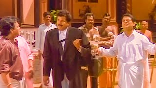 ഇത് ഏതാണ് ഈ വെള്ള പ്രാണി  Mukesh Comedy Scene  Mannadiar Penninu Chenkotta Checkan [upl. by Nolahs]