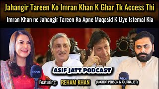 Imran Khan Misused Jahangir Tareen  Asif Jatt Podcast [upl. by Crudden]