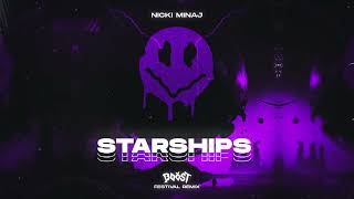 Nicki Minaj  Starships B00ST Festival Remix [upl. by Stoller633]