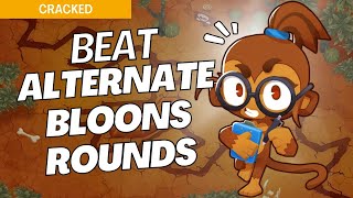 How to Beat Alternate Bloons Rounds Mode Hard on Cracked  BTD6 Strategy [upl. by Moyer]