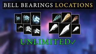 Elden Ring Bell Bearings Locations  Infinite Upgrading Materials for WeaponsSpirit Ashes [upl. by Einttirb]