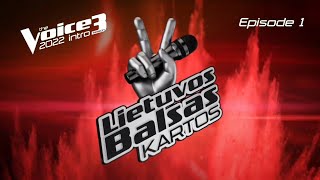 Lietuvos Balsas Kartos  The Voice Generations Lithuania LNK Intro 2022 [upl. by Hsemar126]