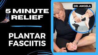 Plantar Fasciitis Treatment With Fascial Release SelfMassage [upl. by Adnwahsat]