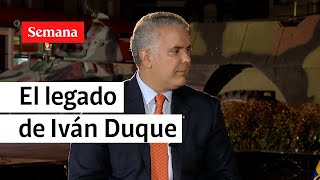 Entrevista con el saliente presidente Iván Duque ¿cómo deja a Colombia  Semana Noticias [upl. by Naziaf]