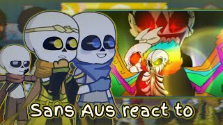 Sans Aus react to Seraphim Vs Ultra [upl. by Zurheide]