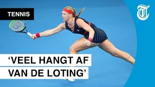 ‘Dak dicht bij Australian Open slecht voor Bertens’ [upl. by Huber]