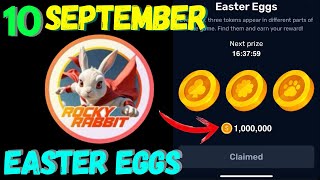 Rocky Rabbit Easter Eggs 10 September  Rocky Rabbit Daily Combo Today [upl. by Wilmer]