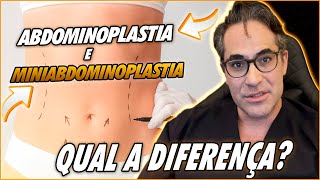 O QUE É A MINIABDOMINOPLASTIA E QUAIS SÃO SUAS INDICAÇÕES [upl. by Adnilasor268]