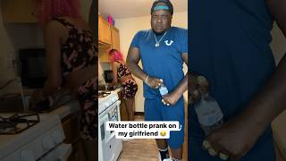 Water Bottle Prank On My Girlfriend 😂😂 funny comedy couples [upl. by Abner]