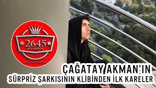 Çağatay Akman  Çağatay Akmanın Sürpriz Şarkısının Kamera Arkası Görüntüleri [upl. by Elinore897]