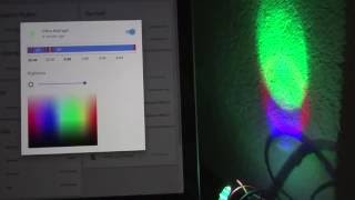 HomeAssistant  MQTT  RGB light [upl. by Ahsitneuq221]