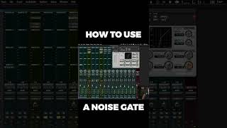 How to use a Noise Gate  dialling it in on snare noisegate howtouseanoisegate audiobasics [upl. by Dnumyar]