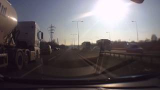 Driving Lessons Stoke on Trent A500 South Turn Right at Hanford [upl. by Ivie]