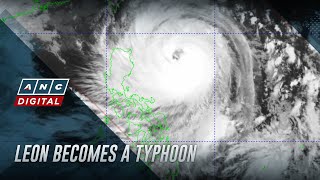 Leon intensifies into typhoon Signal No 2 raised over four areas [upl. by Roderic]