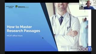 How to Master Research Passages for the MCAT [upl. by Kciv]