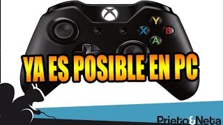 APLICACIÓN Para poder usar el mando de XBOX ONE en PC [upl. by Netaf]