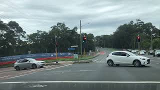 Newcastle driving  Charlestown Square  Inner city bypass  Lambton  Jesmond Park  Shortland [upl. by Llezo]