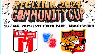 RecLink 2024 Community Cup  Rockdogs v Mega Hertz on 16 June 2024 at Victoria Park Abbotsford [upl. by Silsbye246]