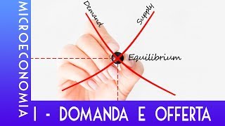 Microeconomia 1  Legge di Domanda ed Offerta [upl. by Annirac]