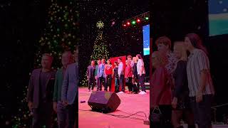 Minzer Park Amphitheater Christmas Tree Lighting 2024 in sunny Boca Raton Florida [upl. by Larue]