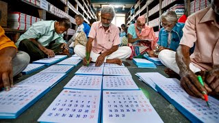 From Blank Pages to Beautiful Calendars A Factory Tour [upl. by Bowerman]