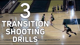 3 Easy Transition Shooting Drills for Your Basketball Team [upl. by Hammond]