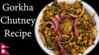 Dashain Special Aalo Kareku ko Achar  Gorkha Chutney Recipe  Nepali Aloo Achaar  Chef Suni [upl. by Izmar]